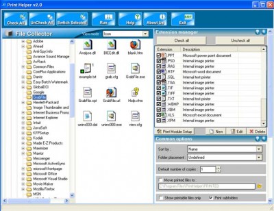 Advanced Batch and Automatic Printing Software Pri V2.0 screenshot Advanced Batch and Automatic Printing Software Pri V2.0 screenshot