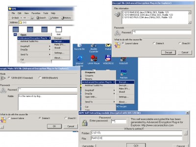 Advanced Encryption Plug-In Pro for Windows Explor 4.0.5 screenshot Advanced Encryption Plug-In Pro for Windows Explor 4.0.5 screenshot