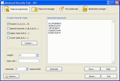 Advanced Security Tool - AST 1.0.9 screenshot