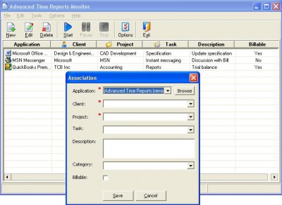 Advanced Time Reports Monitor 7.5.22 screenshot Advanced Time Reports Monitor 7.5.22 screenshot
