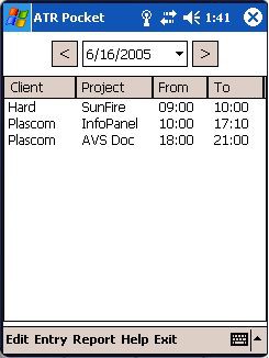 Advanced Time Reports Pocket 7.0.23 screenshot Advanced Time Reports Pocket 7.0.23 screenshot