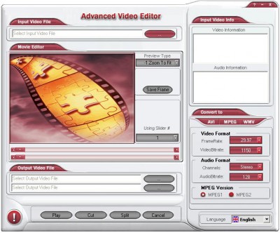 Advanced Video Editor 2.6.0.2 screenshot