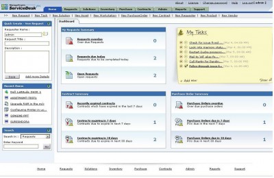 Adventnet ManageEngine ServiceDesk Plus 5.5 screenshot