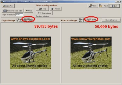 Adwords Exact File Resizer 1.001 screenshot Adwords Exact File Resizer 1.001 screenshot