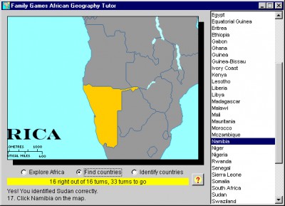 African Geography Tutor 1.2.0 screenshot