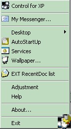AgentTray for 2000-XP 2.0 screenshot
