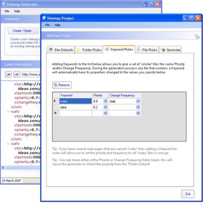 AISitemapGenerator 1.0 screenshot AISitemapGenerator 1.0 screenshot