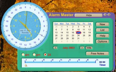 Alarm Master 4.13 screenshot Alarm Master 4.13 screenshot