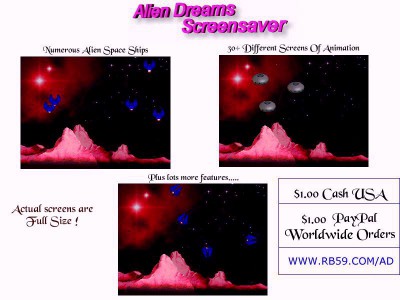 Alien_Dreams_Screensaver 9.0 screenshot Alien_Dreams_Screensaver 9.0 screenshot
