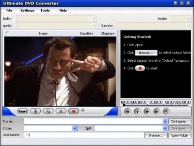 ALL DVD CONVERTER ULTIMATE 2007.10902 screenshot ALL DVD CONVERTER ULTIMATE 2007.10902 screenshot