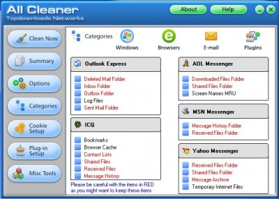 AllCleaner 6.5 screenshot AllCleaner 6.5 screenshot