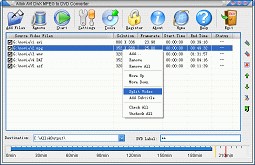 Allok AVI DivX MPEG to DVD Converter 3 1.9.0 screenshot