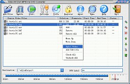 Allok AVI DivX MPEG to DVD Converter 1.9.0 screenshot Allok AVI DivX MPEG to DVD Converter 1.9.0 screenshot
