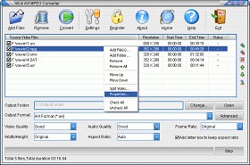 Allok AVI MPEG Converter 3.2.0920 screenshot