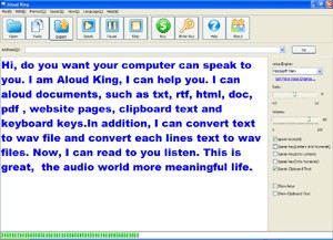 Aloud King 2.0 screenshot Aloud King 2.0 screenshot