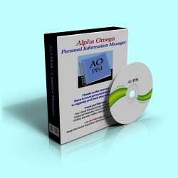 Alpha Omega Personal Information Manager 3.0 screenshot
