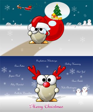 free christmas wall paper