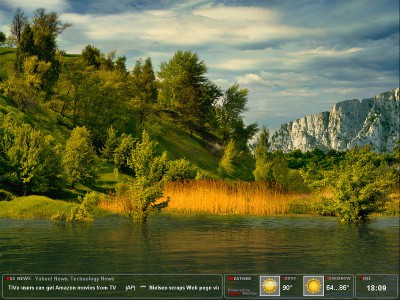 Amazing Lake Screensaver 1.3 screenshot Amazing Lake Screensaver 1.3 screenshot