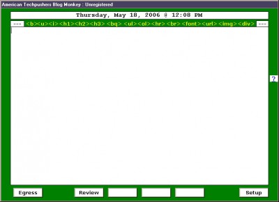 American Techpushers Blog Monkey 1.0 screenshot