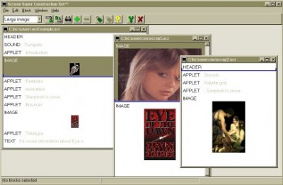 AMI Screen Saver Construction Set 2.0a.15 screenshot