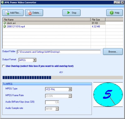 AML Power Video Converter 5.9.34 screenshot