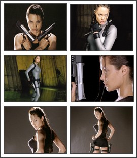 Angelina Jolie Tomb Raider Screensaver 1.0 screenshot