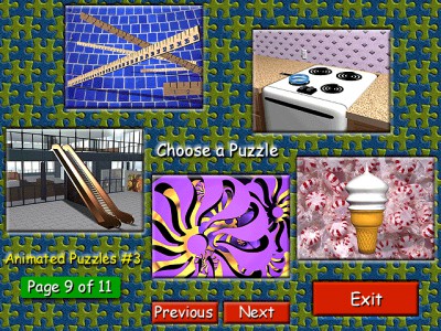 Animated Puzzles #3 1.0 screenshot Animated Puzzles #3 1.0 screenshot