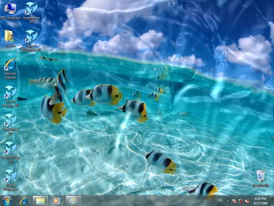 Animated Wallpaper - Watery Desktop 3D 2.01 screenshot