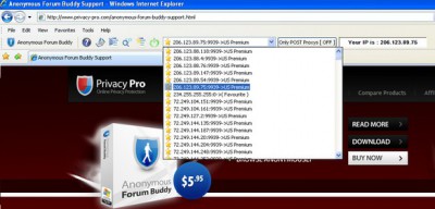 Anonymous Forum Buddy 2.8 screenshot Anonymous Forum Buddy 2.8 screenshot