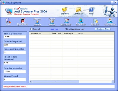 AntiSpyware Plus 14.9 screenshot