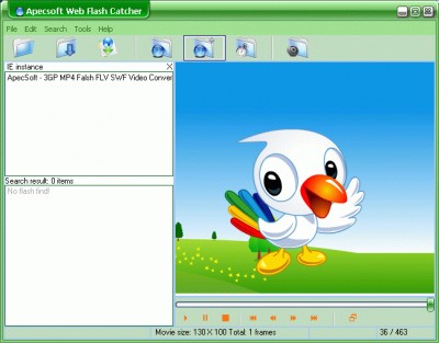 Apec Soft - Web Flash Catcher 10.9.9.912 screenshot Apec Soft - Web Flash Catcher 10.9.9.912 screenshot