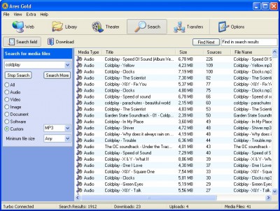 Ares Free Download on Ares Gold 3 0 Free Download  Ares Gold Is A Free File Sharing Program