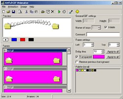 Artful GIF Animator 1.0 screenshot Artful GIF Animator 1.0 screenshot