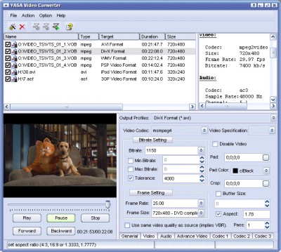 Asaya Video Converter 8.1.4.0127 screenshot Asaya Video Converter 8.1.4.0127 screenshot