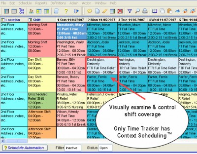 employee shift schedule. Asgard Employee Scheduling 5.1