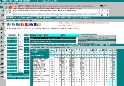 Assessor for Teachers 6.1 screenshot Assessor for Teachers 6.1 screenshot