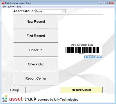 Asset Track Asset Management Software 6.0 screenshot Asset Track Asset Management Software 6.0 screenshot
