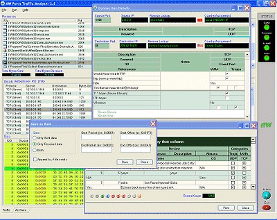 Atelier Web Ports Traffic Analyzer 2.32 screenshot Atelier Web Ports Traffic Analyzer 2.32 screenshot