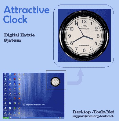 Attractive Clock 1.4.5 screenshot Attractive Clock 1.4.5 screenshot
