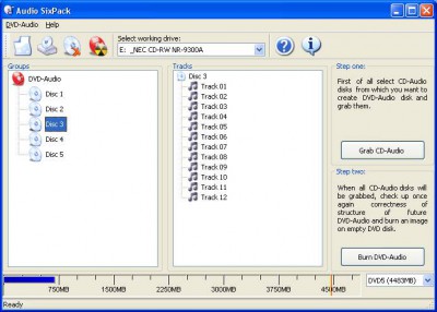 Audio SixPack 1.0.1 screenshot Audio SixPack 1.0.1 screenshot