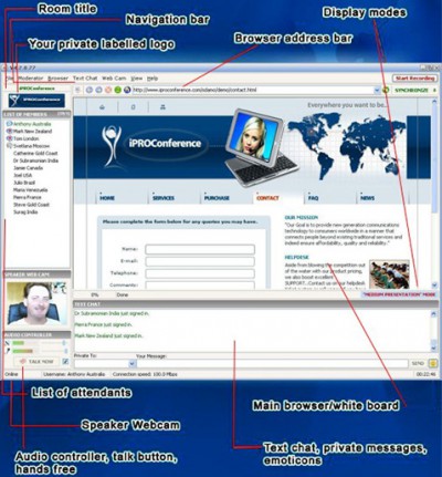 Audio Video Web Meeting 4 screenshot