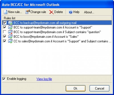 Auto BCC 1.2 screenshot