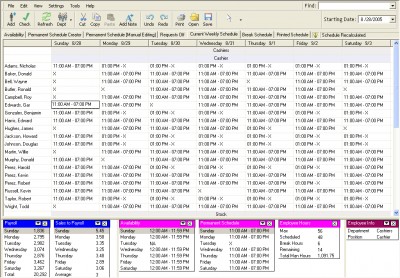 Auto Schedule 5.0 screenshot Auto Schedule 5.0 screenshot