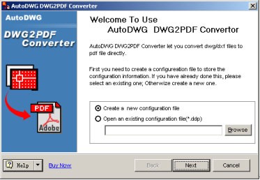 AutoCAD to PDF Converter 2.543 screenshot AutoCAD to PDF Converter 2.543 screenshot