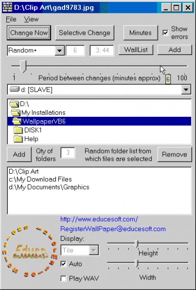 Automatic Wallpaper Changer 2.2.3 screenshot Automatic Wallpaper Changer 2.2.3 screenshot