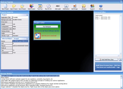 Autorun Express 1.18 screenshot