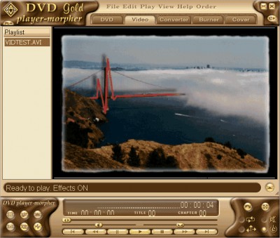AV DVD Player-Morpher Gold 1.5.44 screenshot AV DVD Player-Morpher Gold 1.5.44 screenshot