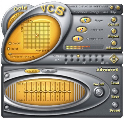 AV Voice Changer Software Gold Edition 4.0.63 screenshot