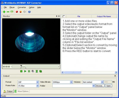 AVI WMV C0NVERT 2 3GP 7.5.2.1323 screenshot AVI WMV C0NVERT 2 3GP 7.5.2.1323 screenshot
