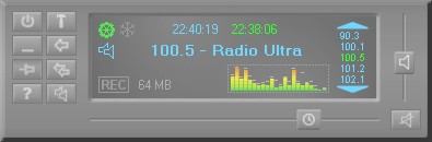 Axife FM Player Deluxe 2.39 screenshot